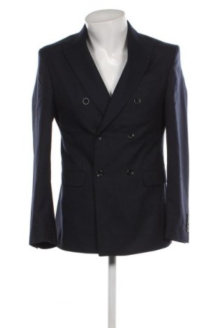Ανδρικό σακάκι Zara, Μέγεθος M, Χρώμα Μπλέ, Τιμή 16,80 €