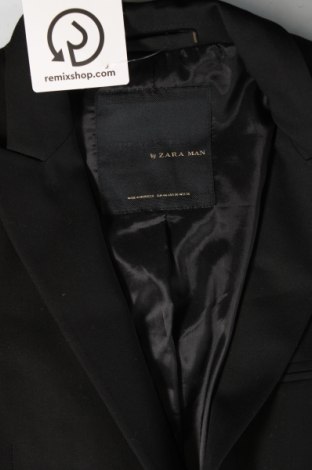 Ανδρικό σακάκι Zara Man, Μέγεθος S, Χρώμα Μαύρο, Τιμή 3,40 €
