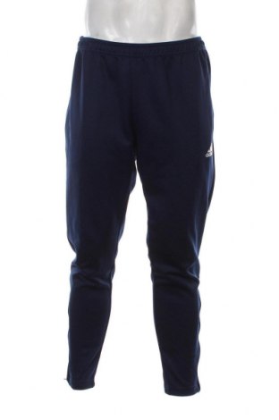 Męskie spodnie sportowe Adidas, Rozmiar XL, Kolor Niebieski, Cena 131,14 zł