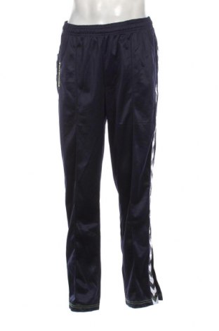Pantaloni trening de bărbați Hummel, Mărime XL, Culoare Albastru, Preț 75,50 Lei