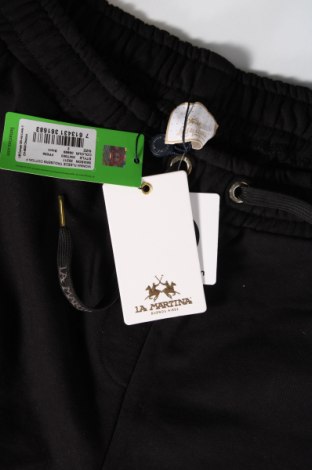 Ανδρικό αθλητικό παντελόνι La Martina, Μέγεθος M, Χρώμα Μαύρο, Τιμή 54,28 €