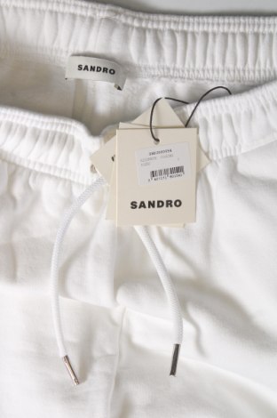 Pantaloni trening de bărbați Sandro, Mărime S, Culoare Alb, Preț 319,44 Lei