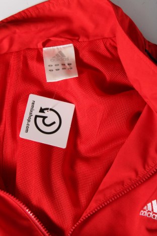 Ανδρική αθλητική ζακέτα Adidas, Μέγεθος L, Χρώμα Κόκκινο, Τιμή 24,16 €