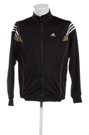 Мъжко спортно горнище Adidas, Размер M, Цвят Черен, Цена 75,00 лв.