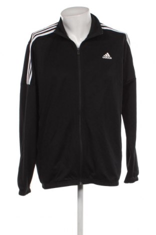 Мъжко спортно горнище Adidas, Размер XL, Цвят Черен, Цена 72,75 лв.