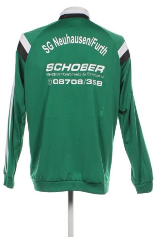 Мъжко спортно горнище Adidas, Размер L, Цвят Зелен, Цена 72,75 лв.