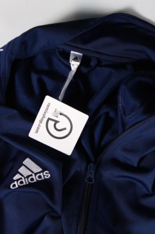 Ανδρική αθλητική ζακέτα Adidas, Μέγεθος L, Χρώμα Μπλέ, Τιμή 45,00 €