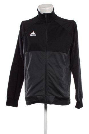 Мъжко спортно горнище Adidas, Размер L, Цвят Черен, Цена 75,00 лв.