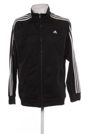 Ανδρική αθλητική ζακέτα Adidas, Μέγεθος XL, Χρώμα Μαύρο, Τιμή 46,39 €