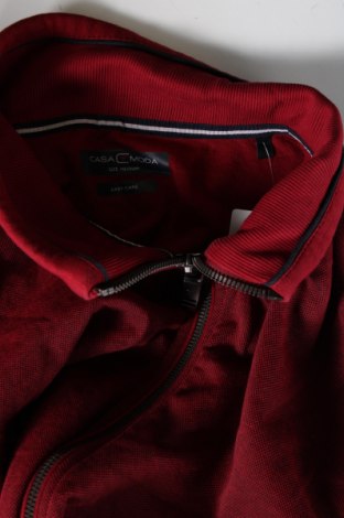Bluză trening de bărbați Casa Moda, Mărime M, Culoare Roșu, Preț 148,42 Lei