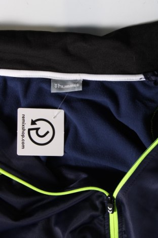Ανδρική αθλητική ζακέτα Hummel, Μέγεθος XL, Χρώμα Μπλέ, Τιμή 17,88 €