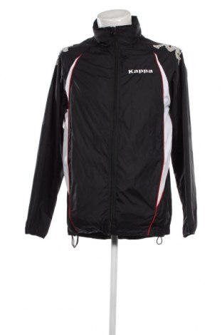 Ανδρικό αθλητικό μπουφάν Kappa, Μέγεθος M, Χρώμα Μαύρο, Τιμή 13,36 €