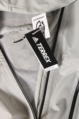 Herrenjacke Adidas, Größe XL, Farbe Grau, Preis 74,88 €