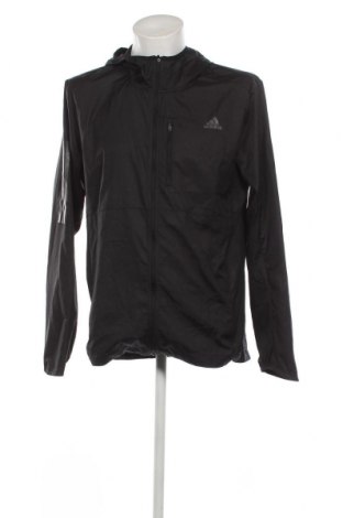 Ανδρικό μπουφάν Adidas, Μέγεθος L, Χρώμα Μαύρο, Τιμή 29,69 €