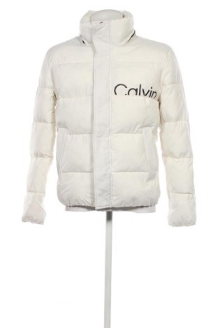 Ανδρικό μπουφάν Calvin Klein Jeans, Μέγεθος M, Χρώμα Λευκό, Τιμή 171,32 €