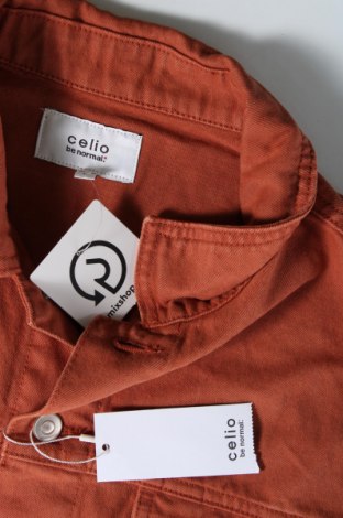Ανδρικό μπουφάν Celio, Μέγεθος L, Χρώμα Πορτοκαλί, Τιμή 15,98 €
