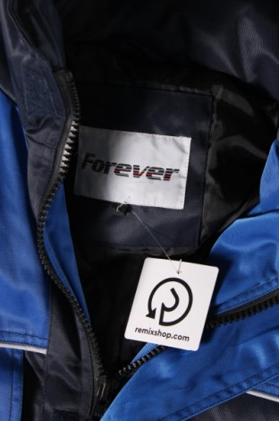 Ανδρικό μπουφάν Forever, Μέγεθος L, Χρώμα Μπλέ, Τιμή 9,39 €