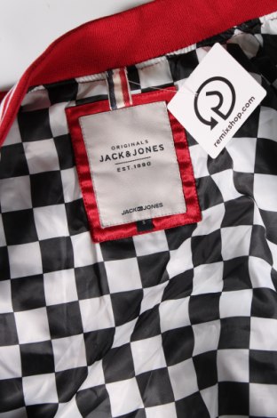 Ανδρικό μπουφάν Jack & Jones, Μέγεθος S, Χρώμα Κόκκινο, Τιμή 20,29 €