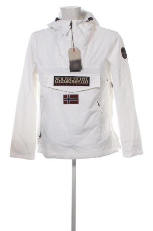 Ανδρικό μπουφάν Napapijri, Μέγεθος L, Χρώμα Λευκό, Τιμή 173,20 €