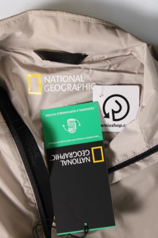 Męska kurtka National Geographic, Rozmiar M, Kolor Beżowy, Cena 313,78 zł