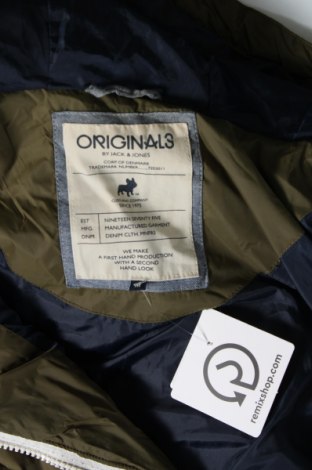 Ανδρικό μπουφάν Originals By Jack & Jones, Μέγεθος M, Χρώμα Πράσινο, Τιμή 25,53 €