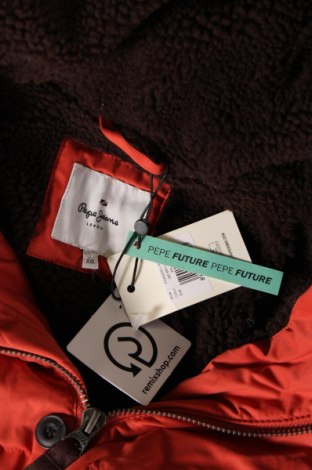 Ανδρικό μπουφάν Pepe Jeans, Μέγεθος XXL, Χρώμα Πορτοκαλί, Τιμή 117,33 €