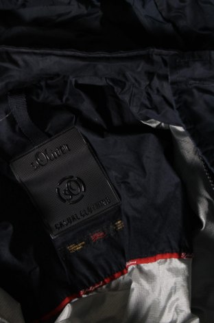 Ανδρικό μπουφάν S.Oliver, Μέγεθος XL, Χρώμα Μπλέ, Τιμή 22,71 €