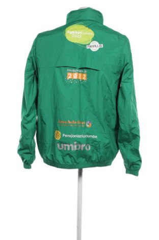 Ανδρικό μπουφάν Umbro, Μέγεθος L, Χρώμα Πράσινο, Τιμή 20,78 €
