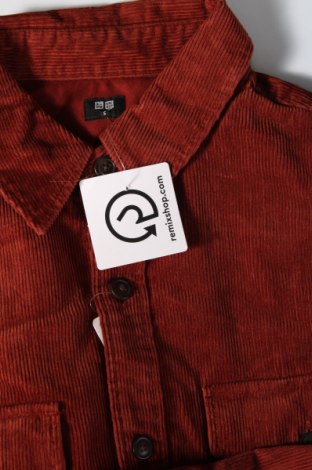 Ανδρικό μπουφάν Uniqlo, Μέγεθος S, Χρώμα Πορτοκαλί, Τιμή 15,01 €