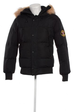 Ανδρικό μπουφάν Zavetti Canada, Μέγεθος L, Χρώμα Μαύρο, Τιμή 120,23 €