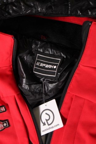Ανδρικό μπουφάν για χειμερινά σπορ Icepeak, Μέγεθος XL, Χρώμα Κόκκινο, Τιμή 81,60 €