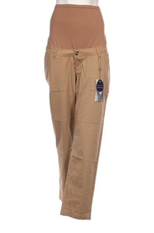 Панталон за бременни Forever Fit, Размер XL, Цвят Бежов, Цена 6,90 лв.