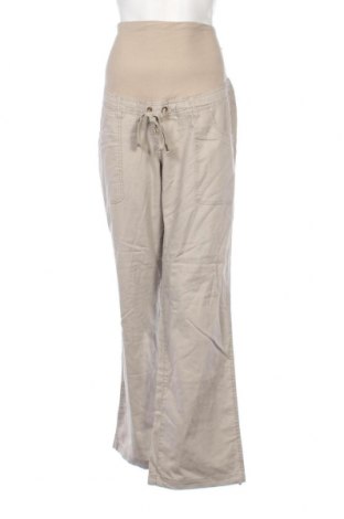 Pantaloni pentru gravide H&M Mama, Mărime L, Culoare Ecru, Preț 95,39 Lei