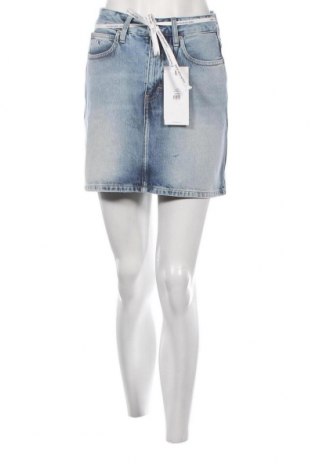 Пола Calvin Klein Jeans, Размер XS, Цвят Син, Цена 108,00 лв.