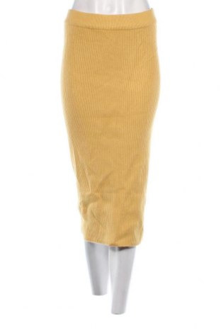Φούστα Gina Tricot, Μέγεθος L, Χρώμα Κίτρινο, Τιμή 6,01 €