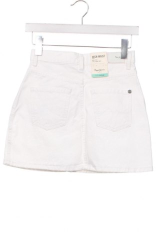 Φούστα Pepe Jeans, Μέγεθος XS, Χρώμα Λευκό, Τιμή 34,52 €