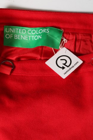 Fustă United Colors Of Benetton, Mărime M, Culoare Roșu, Preț 140,94 Lei