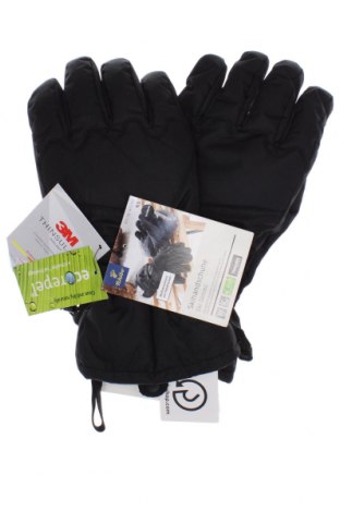 Handschuhe für Wintersport TCM, Farbe Schwarz, Preis 41,85 €
