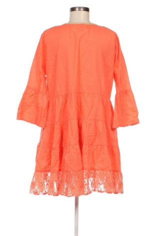 Šaty , Velikost L, Barva Oranžová, Cena  277,00 Kč