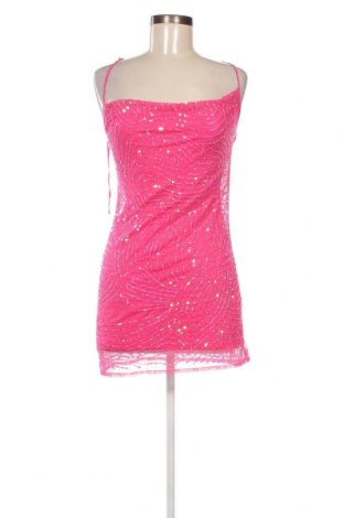 Kleid Bershka, Größe XS, Farbe Rosa, Preis 23,97 €