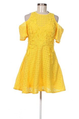 Kleid Boohoo, Größe M, Farbe Gelb, Preis 14,91 €