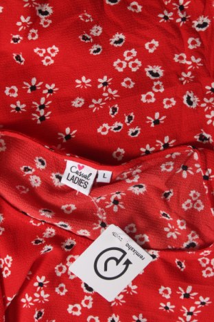 Kleid Casual Ladies, Größe L, Farbe Rot, Preis 20,18 €