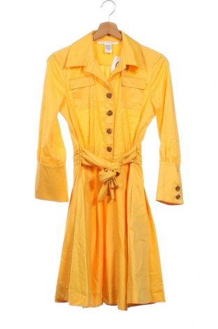 Рокля Diane Von Furstenberg, Размер XS, Цвят Жълт, Цена 214,13 лв.
