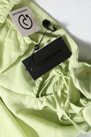 Рокля Fashion Union, Размер XS, Цвят Зелен, Цена 55,08 лв.
