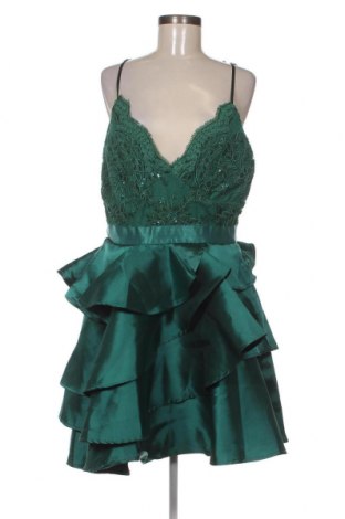 Rochie Goddiva, Mărime XL, Culoare Verde, Preț 460,53 Lei