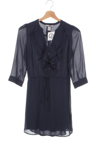 Φόρεμα H&M, Μέγεθος XS, Χρώμα Μπλέ, Τιμή 12,00 €