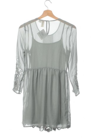 Kleid H&M Divided, Größe XXS, Farbe Grün, Preis € 4,24