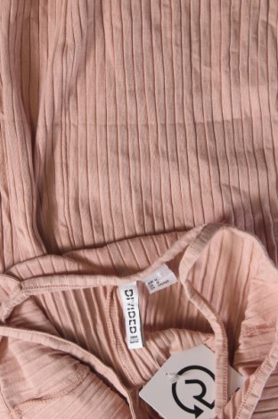 Šaty  H&M Divided, Velikost M, Barva Popelavě růžová, Cena  249,00 Kč