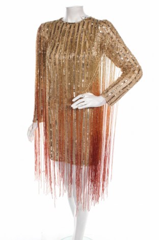 Φόρεμα Karen Millen, Μέγεθος XS, Χρώμα Χρυσαφί, Τιμή 126,80 €
