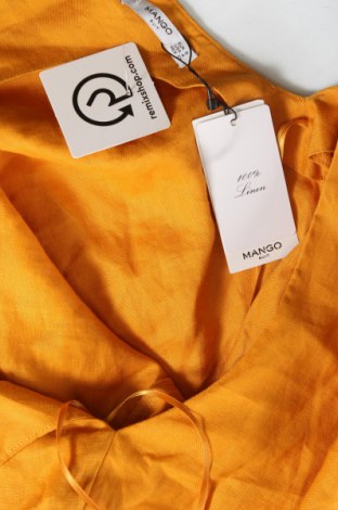 Рокля Mango, Размер S, Цвят Жълт, Цена 22,37 лв.